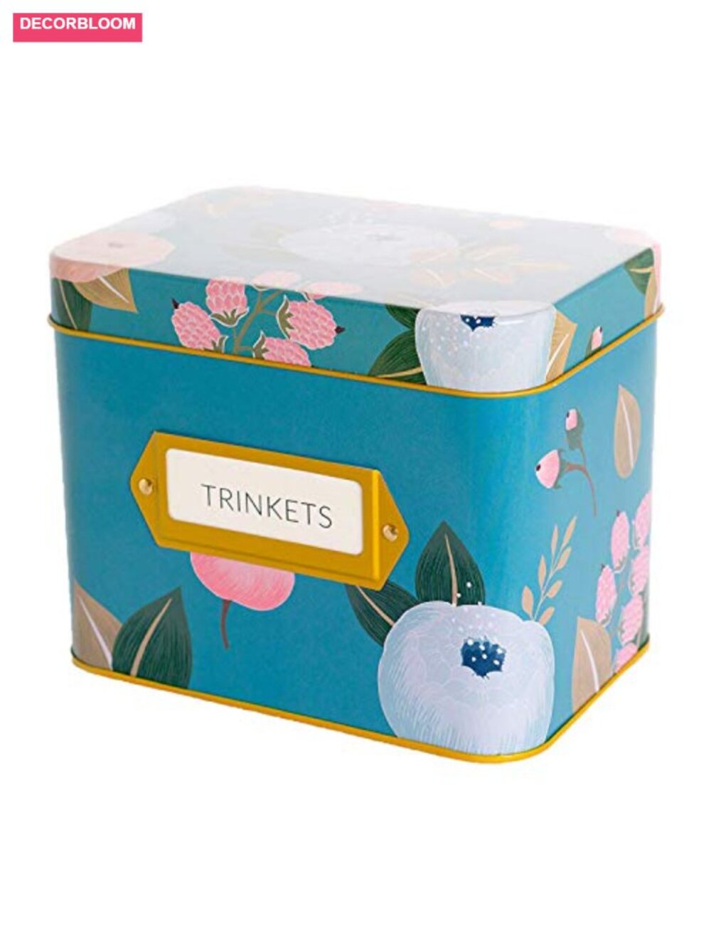 Recipe Cards and Tin Box Set 4x6 Dividers Metal Organizer 24 Cards